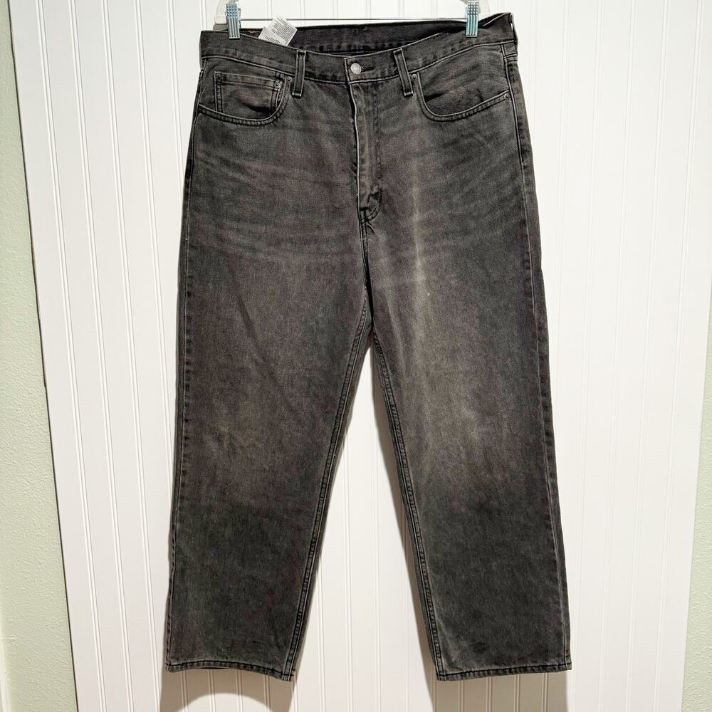 Levis Gray Loose Fit Jeans Mens 36/30